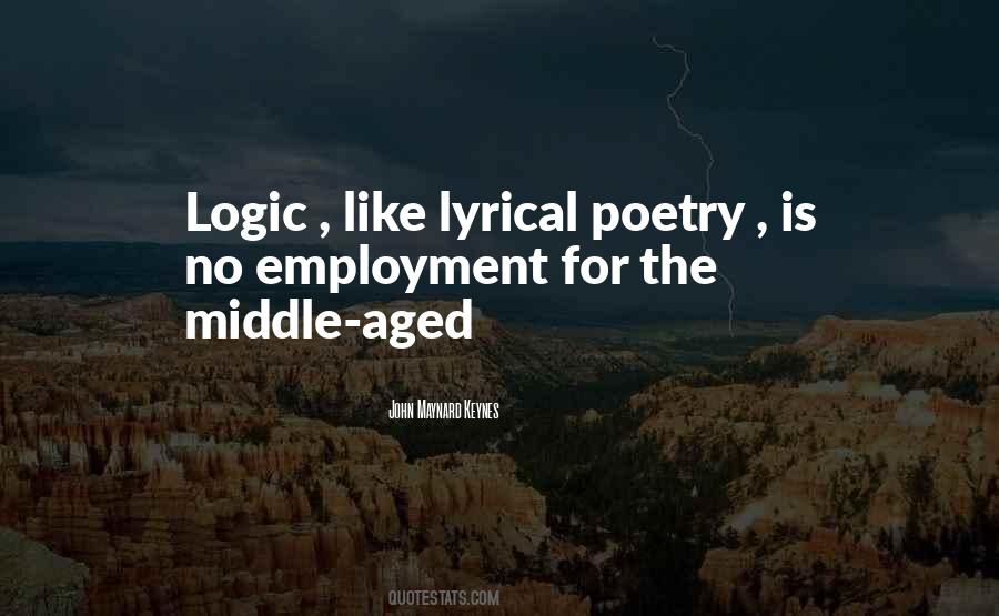 Quotes About Lyrical Poetry #781836