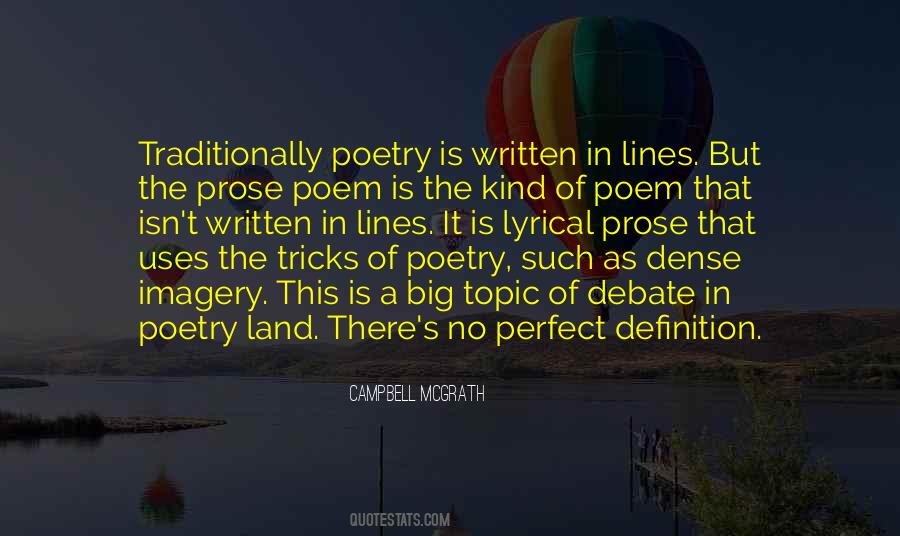 Quotes About Lyrical Poetry #859885