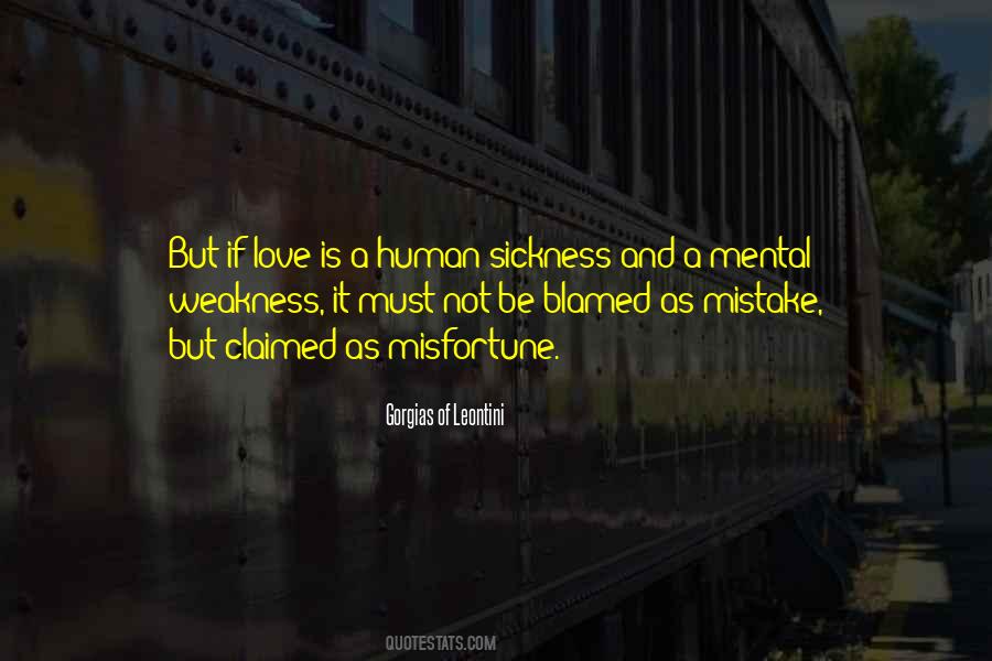 Human Weakness Quotes #1262818