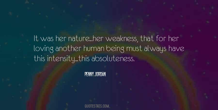 Human Weakness Quotes #762081