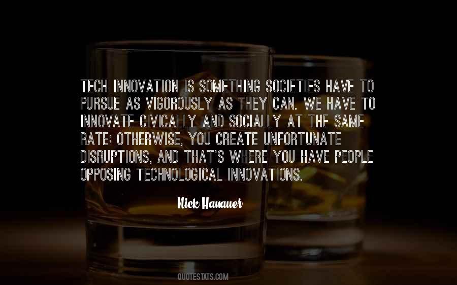 Quotes About Technological Innovation #867143