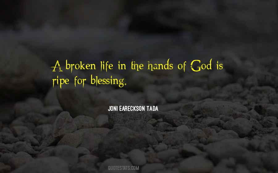 Quotes About Life In God's Hands #11643