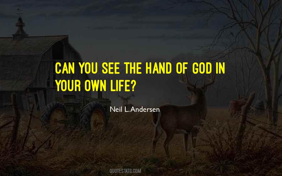 Quotes About Life In God's Hands #1348977