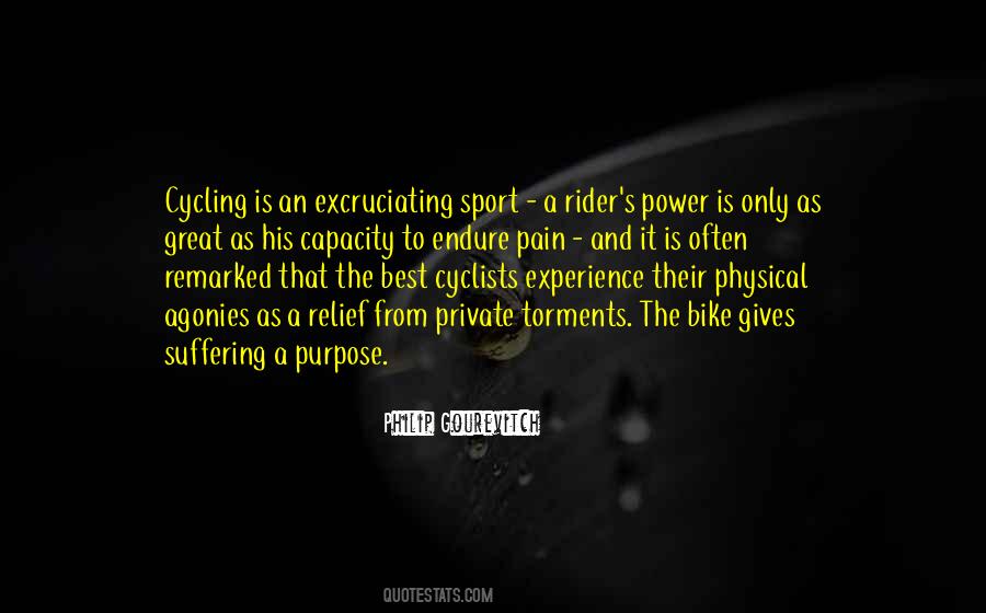 Quotes About Cyclists #416484