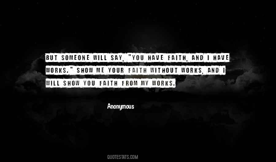 Quotes About Faith Without Works #34247