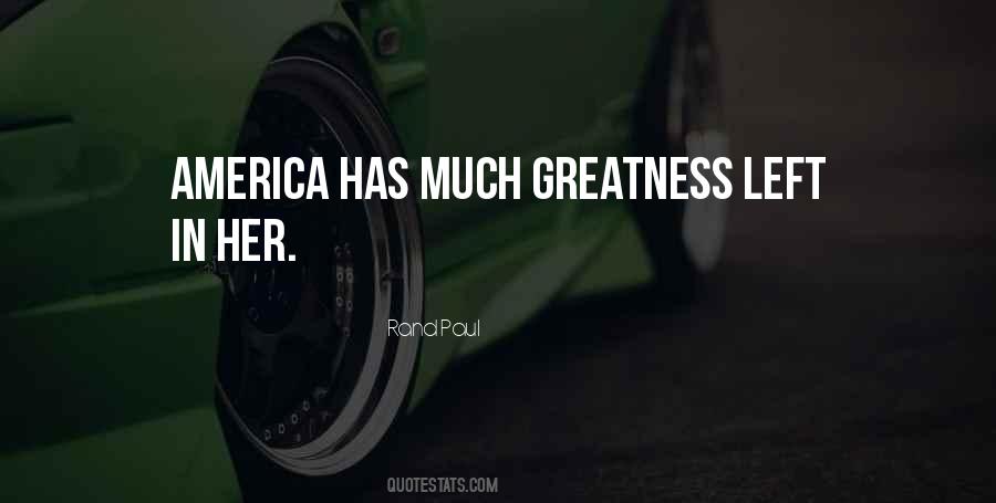 Quotes About America's Greatness #905725