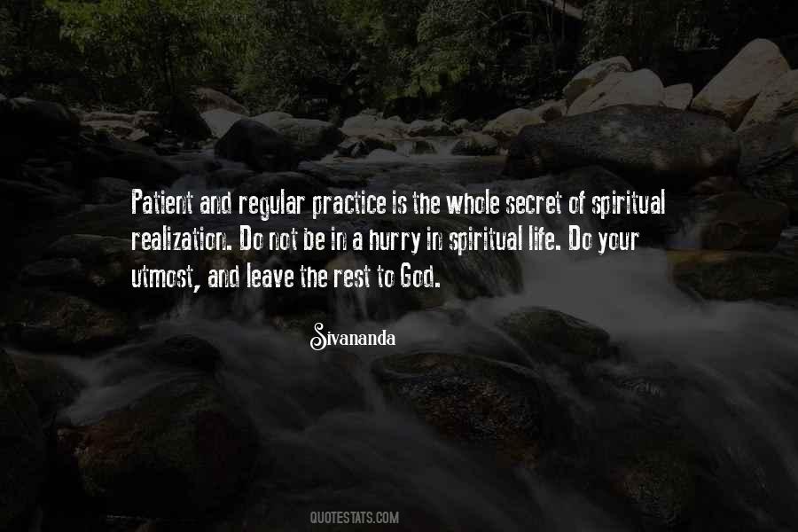 Quotes About Spiritual Life #1191674