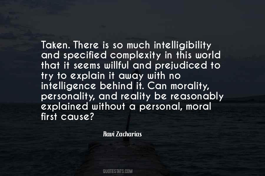Intelligence And Personality Quotes #1284693
