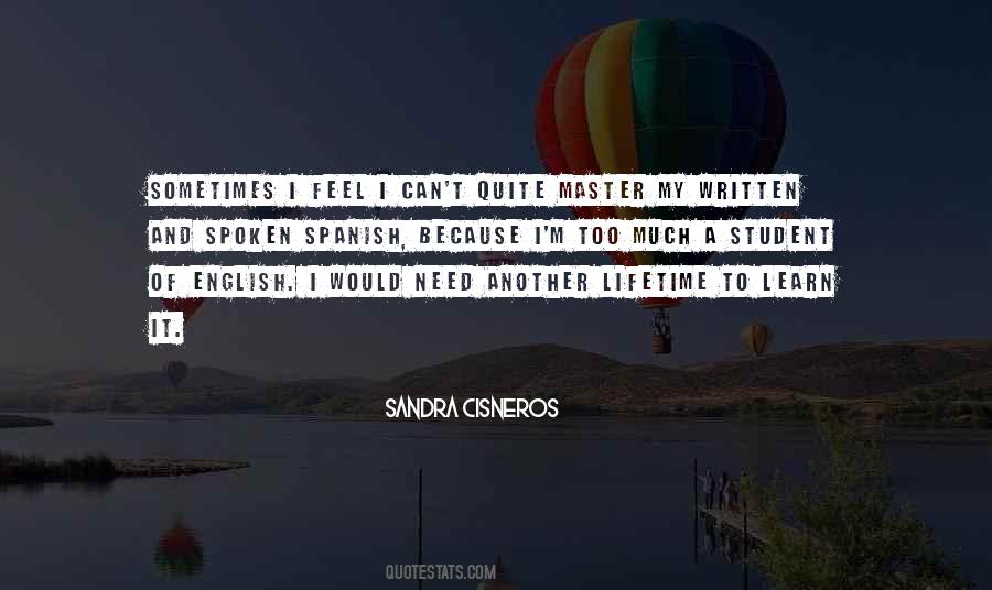 English To Spanish Quotes #1852405