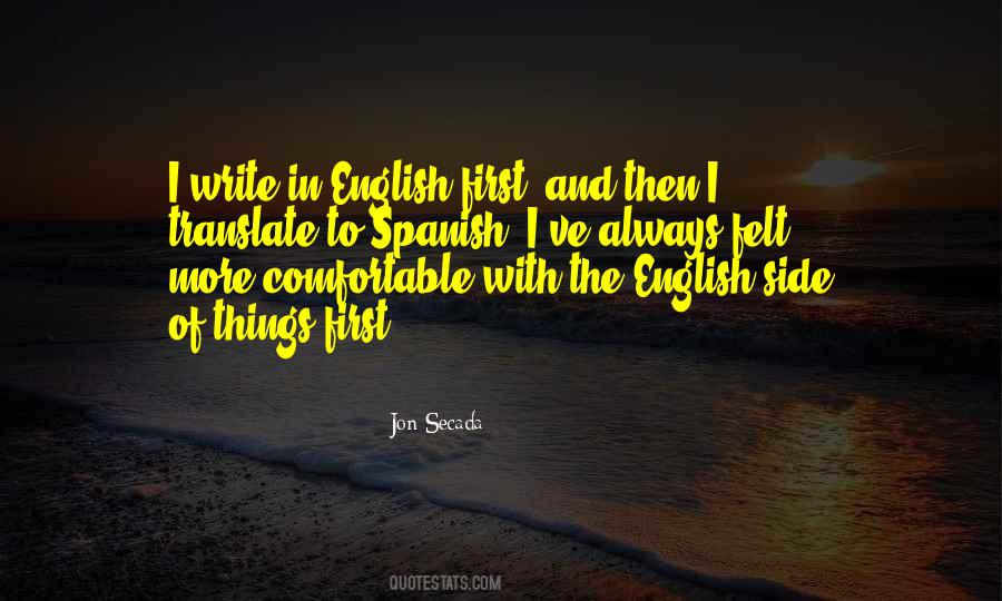 English To Spanish Quotes #294500