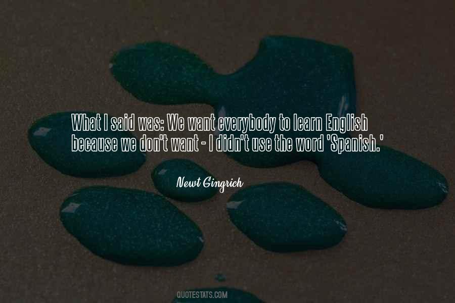 English To Spanish Quotes #95237