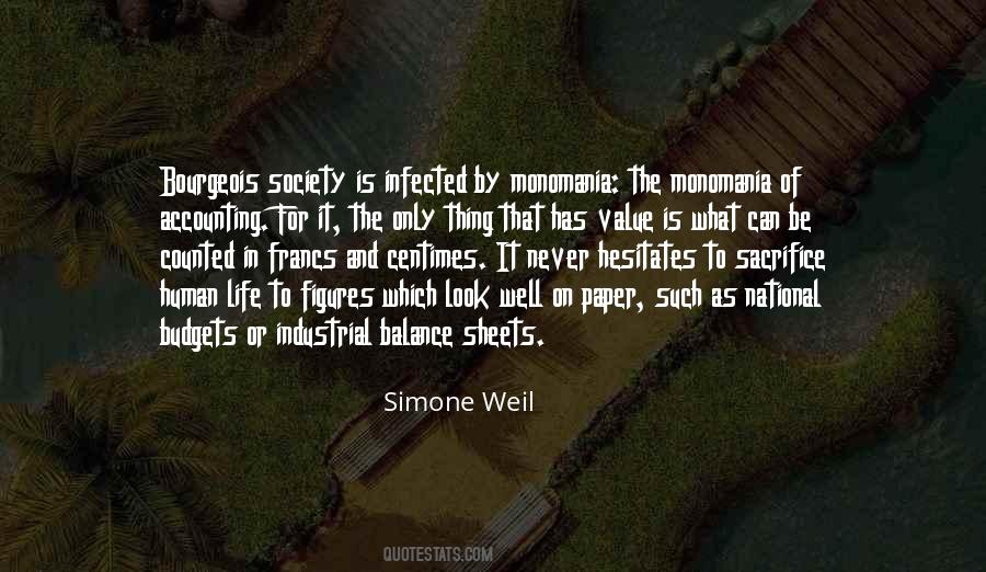 Bourgeois Life Quotes #1827015