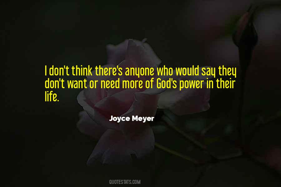 Quotes About God's Power #1257882