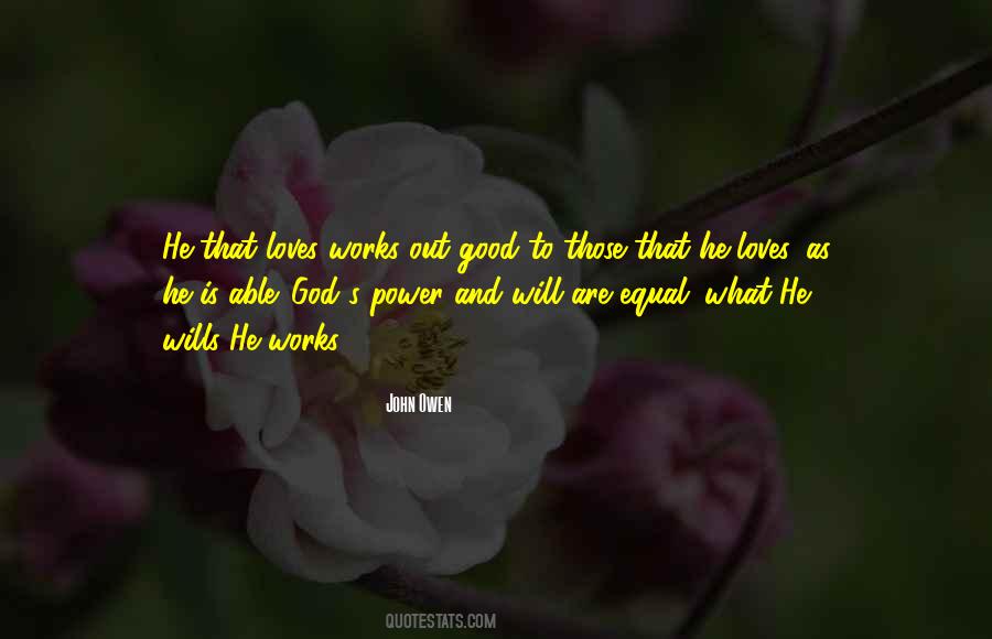 Quotes About God's Power #503140
