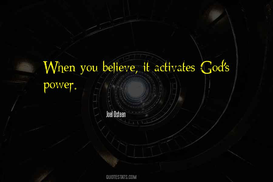 Quotes About God's Power #828438