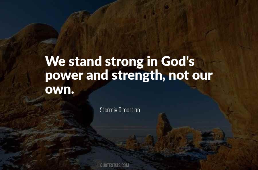 Quotes About God's Power #844947