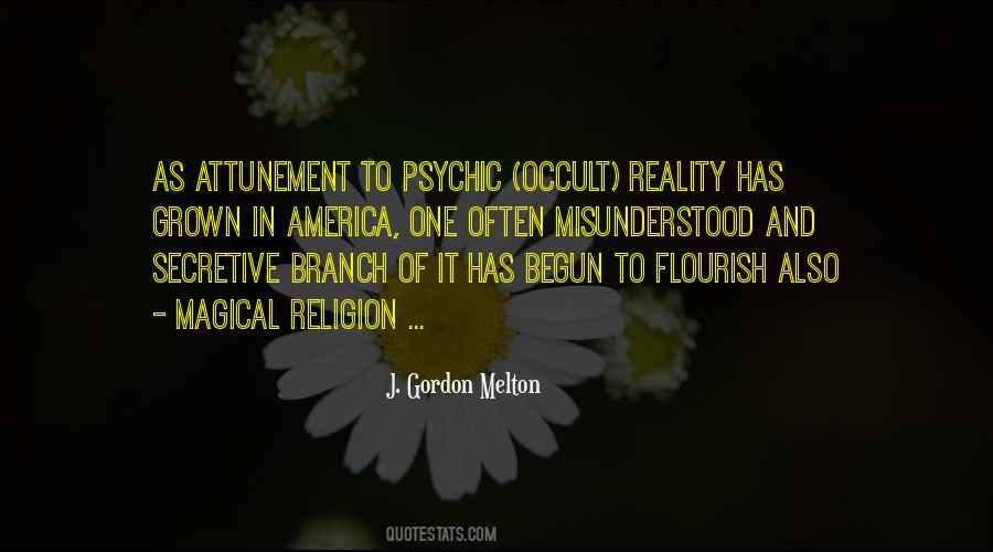 Quotes About Occult #1397045