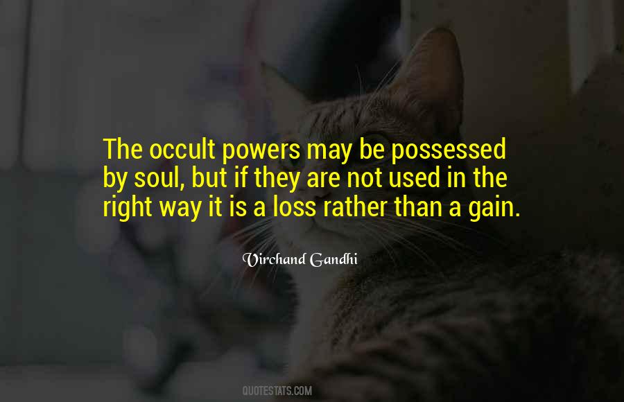 Quotes About Occult #1682741