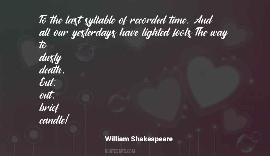 Quotes About Fools Shakespeare #1272375