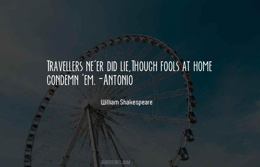 Quotes About Fools Shakespeare #465261