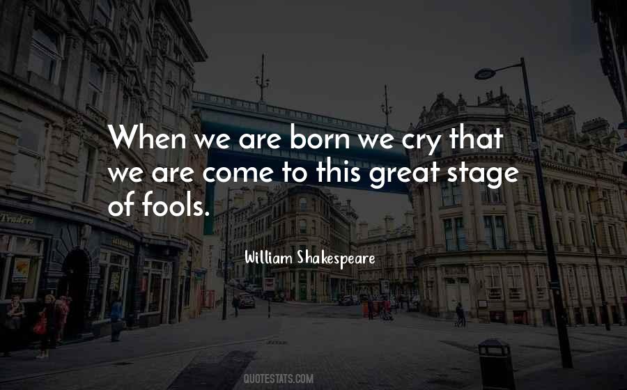 Quotes About Fools Shakespeare #807813