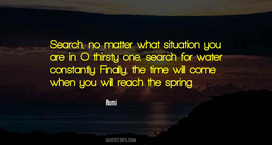 Spring When Quotes #39873