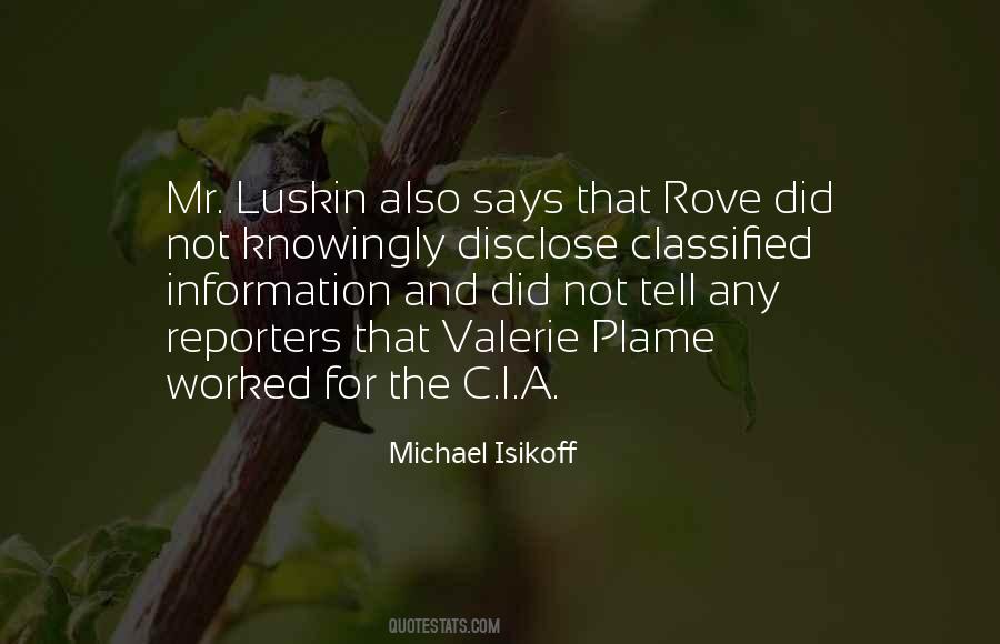 Quotes About Classified Information #394047