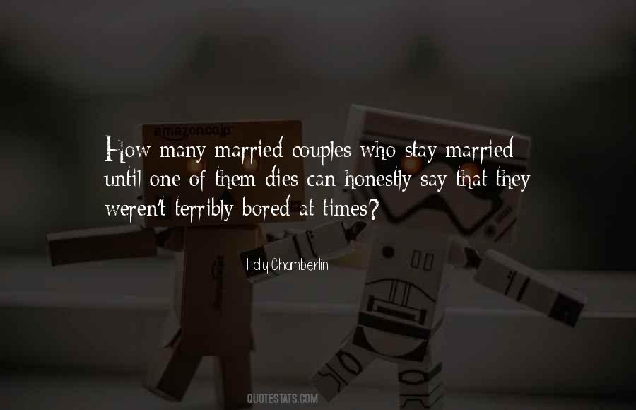 Quotes About Married Couples #216532