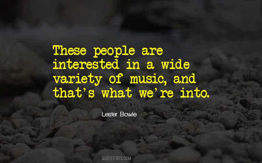 Quotes About Variety Of Music #112210