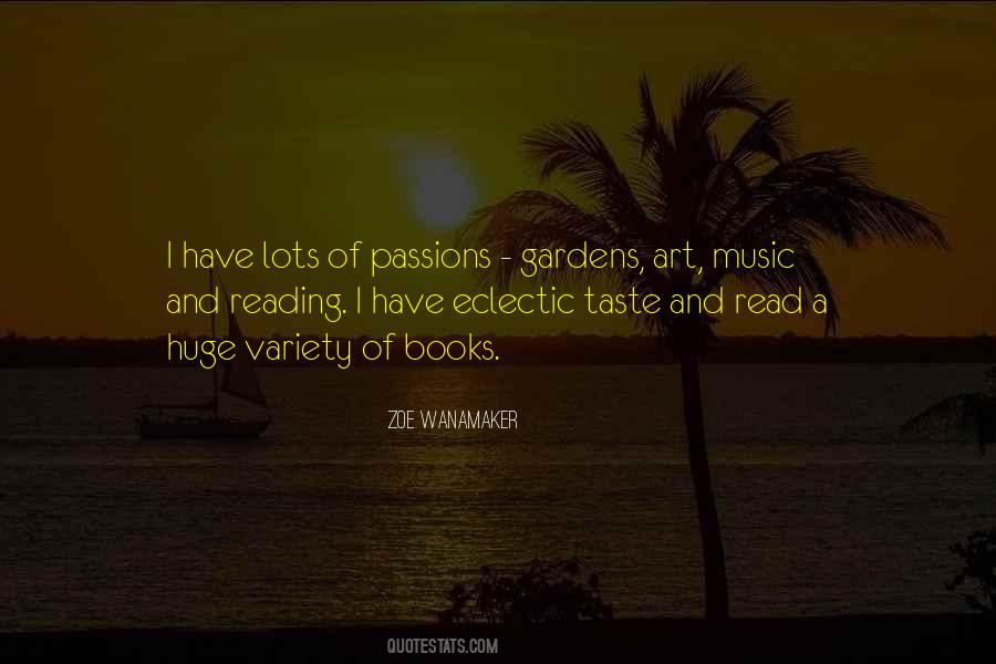 Quotes About Variety Of Music #166182
