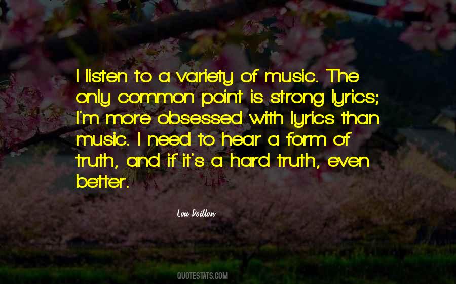 Quotes About Variety Of Music #922518