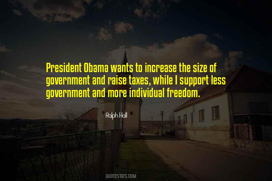 Quotes About Size Of Government #1163500