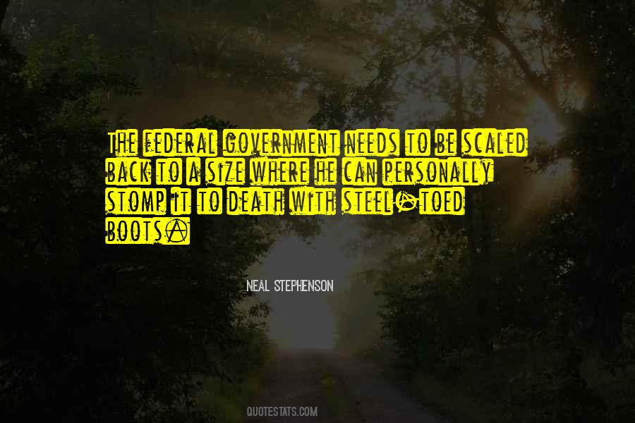 Quotes About Size Of Government #1584304