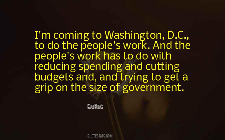 Quotes About Size Of Government #1721482