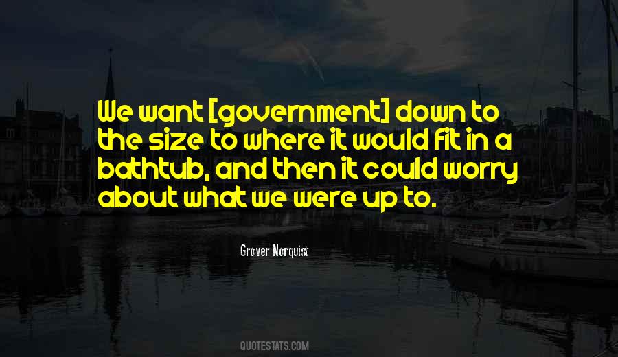 Quotes About Size Of Government #1756914