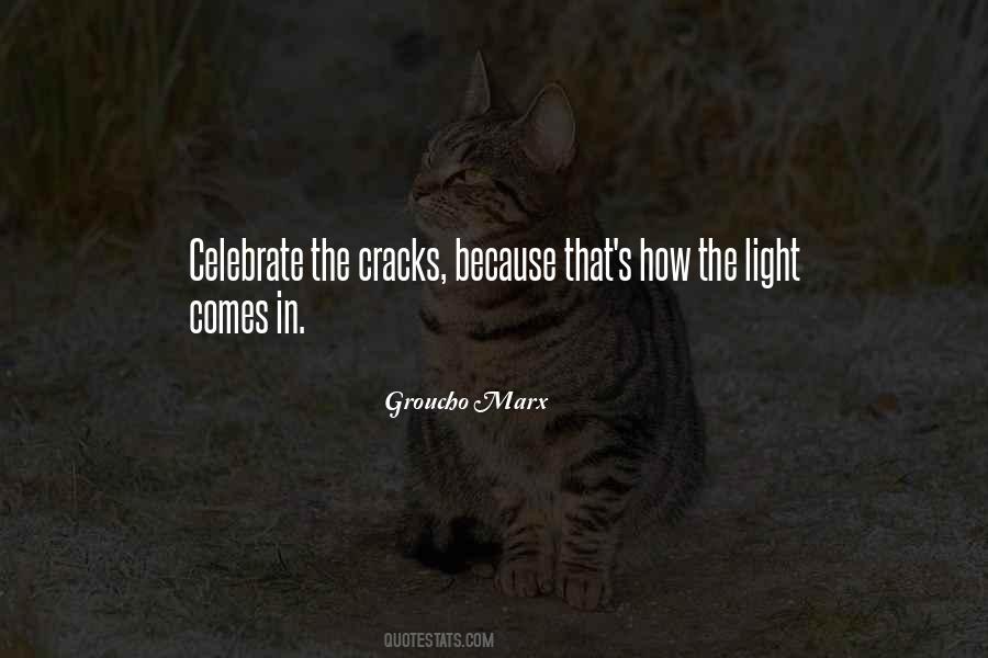 Light Cracks Quotes #50156