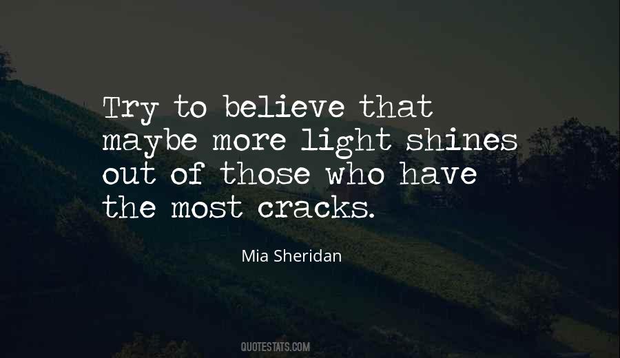 Light Cracks Quotes #940568