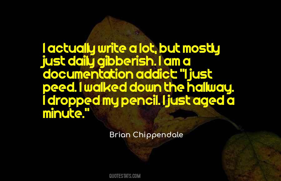 Quotes About Gibberish #257946