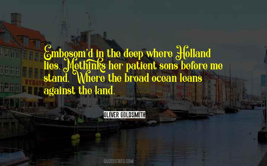 Quotes About Holland #877840