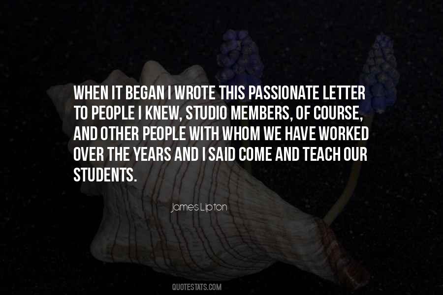 Letter To Quotes #1728407