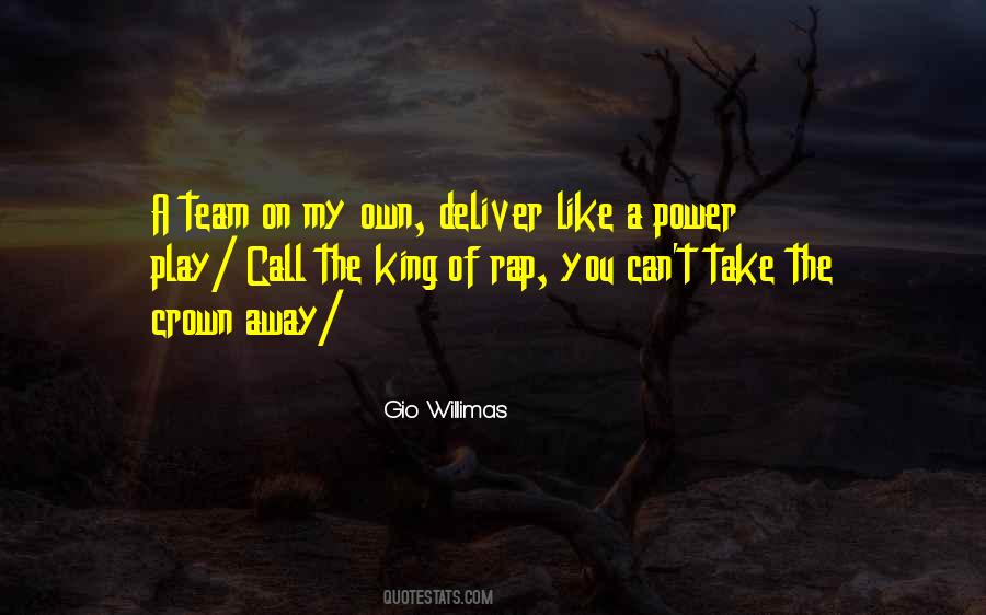 Quotes About Power Play #407459