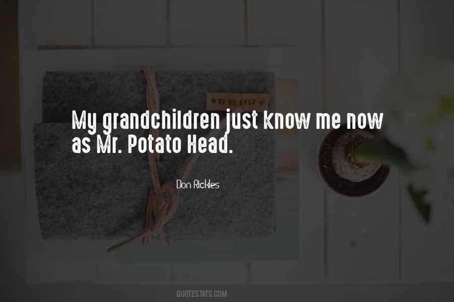 Quotes About Mr. Potato Head #999663