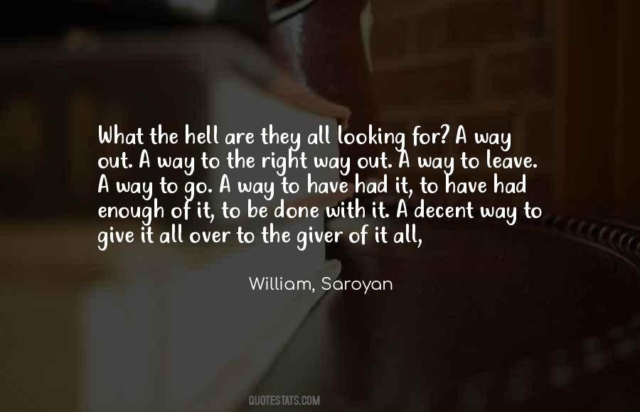 Life Go To Hell Quotes #730014