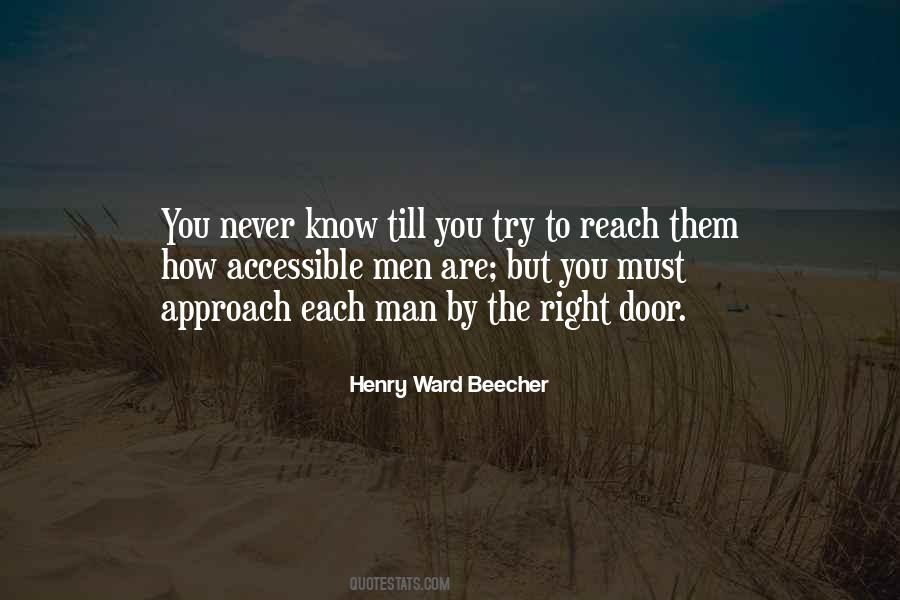 Right Door Quotes #1395136
