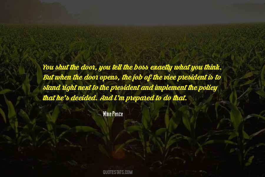 Right Door Quotes #166641