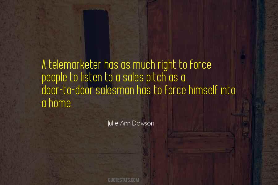 Right Door Quotes #170319