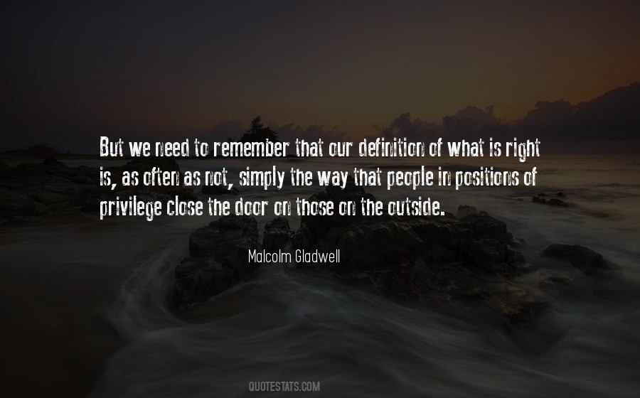 Right Door Quotes #330294