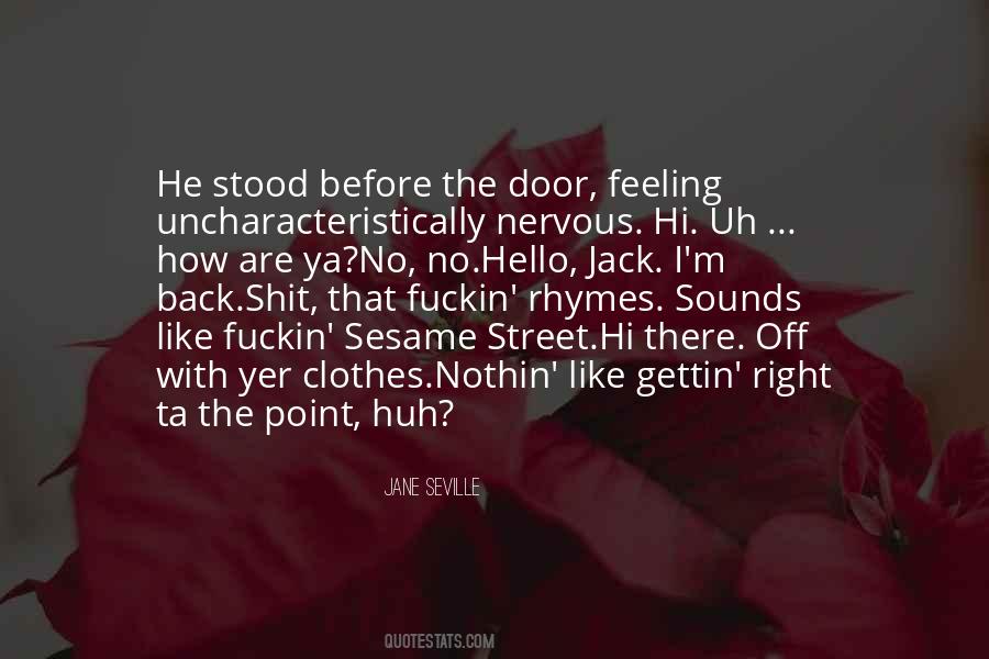Right Door Quotes #349062