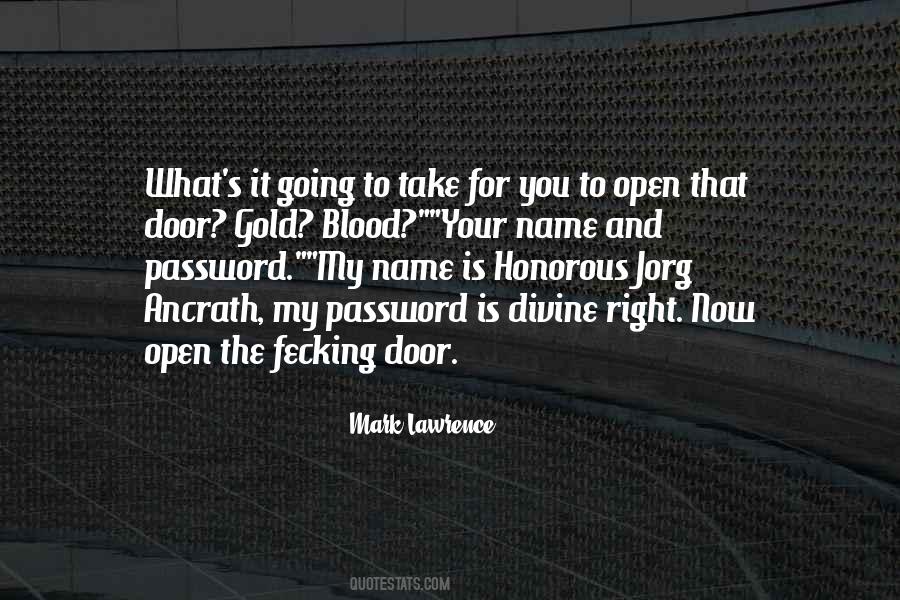 Right Door Quotes #510908