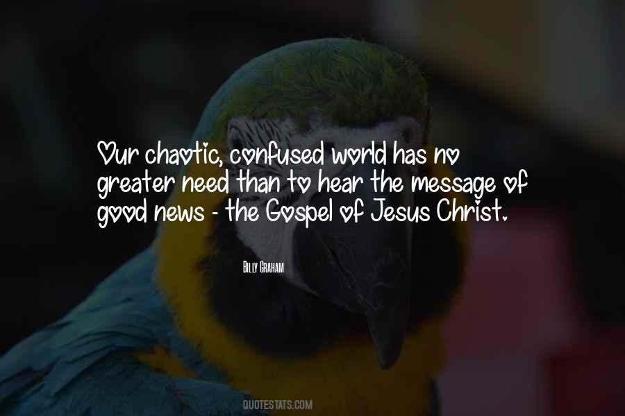 Gospel Of Jesus Christ Quotes #1206587